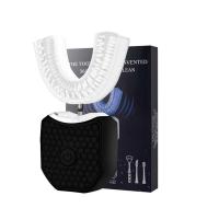 Cepillo De Dientes Eléctrico En Forma De U Para Adultos Limpieza Oral Portátil 360° Con Escáner De Lengua Y Cepillo De Dientes Incluido - details 1