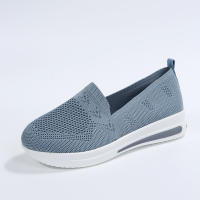 Zapatos de mujer de talla Grande, Nuevos, de Primavera y Verano, Planos, informales, de Malla transpirable, Con Suela Gruesa, Deportivos e informales. - details 16