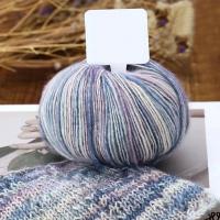 Hilo De Crochet Suave Para Invierno DIY Tejido a Mano Con Algodón Mohair Yarn Para Pasteles Ropa Gorro Cuello Largo - details 18