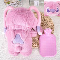 Bolsa De Mano Caliente De Peluche Stitch Turo Y Lotso Juguete De Anime Kawaii Para Invierno Calefacción Portátil Regalo De Cumpleaños Unisex - details 1