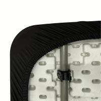 Elegante Fundas Para Mesa Cubierta Impermeable Y Elástica En Poliéster Duradero Hecho a Mano Ideal Para Bodas Banquetes Fiestas Navideñas Color Sólido - details 4