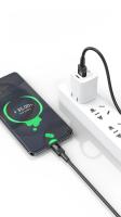 NNBILI 2pcs Cable De Carga Rápida 100W C-C Y A-C Tipo-C Para Huawei Samsung Cable De Acero Tejido 1M 2M - details 1
