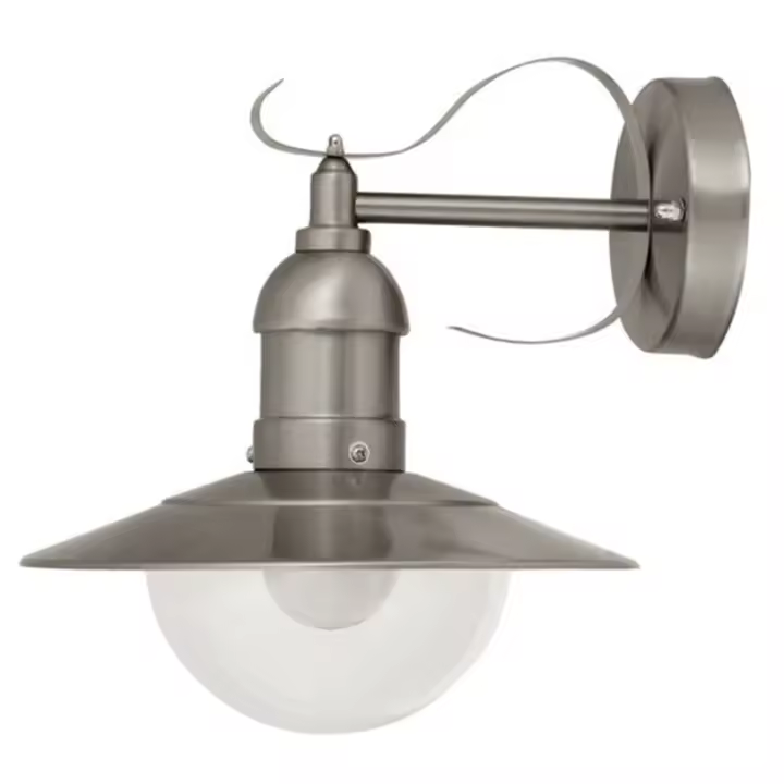 Aplique Pared E27 Cromo satinado Metal IP44 OSLO  RABALUX - 1