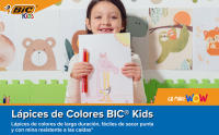BIC Pack Coloreado - Set de 24 lápices de colores Evolution, 24 ceras Plastidecor y 24 rotuladores lavables Kid Couleur - details 0