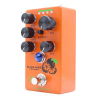 Pedal De Efectos Mosky Audio Black Juice Preamp Overdrive Para Guitarra Y Bajo Cuatro Modelos Con Bypass Verdadero Control Por Knob - details 1
