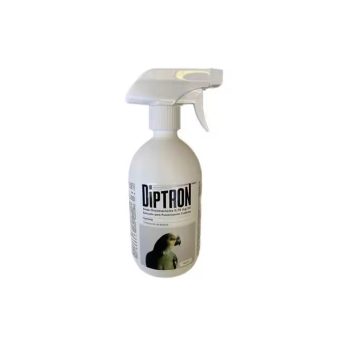 Generic Insecticida para Aves Ornamentales 500ml - Diptron, Tratamiento de Infestaciones y Eliminación de ácaros y Piojillo - 1