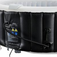 AREBOS Spa Hinchable con LED 154x154cm 4 Personas 600 L - Masaje y Burbujas - Temperatura Ajustable - Uso Interior y Exterior - details 13