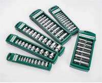 Juego De Encabezados De Destornillador Hexagonal Para Llave De Ratchete 1/4 3/8 1/2 Con Soporte Profundo Y Largo Herramienta De Destornillador Con Funda - details 8