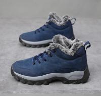Botas De Nieve Para Hombre Invierno Con Pelo De Zorro Zapatos Deportivos Al Aire Libre 2023 Nuevo Calzado Cálido Para Hombre Botines Botas Hombre - details 24
