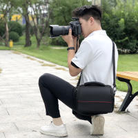 Estuche Protector De Fotografía Para Canon Nikon Sony Fuji Cámara Mirrorless Con Correa De Hombro Funda Para DSLR Material De Poliéster - details 5