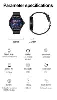 1.43” AMOLED screen, Bluetooth calling, rest screen always on, functional watch, voice control, customize dial, check weather, play music, heart rate view, health view, blood oxygen view, heart rate view - details 19