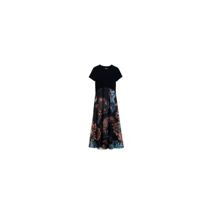 VESTIDO PAISLEY MESH LACROIX - 1