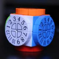 Cubo Mágico Colorido De Segunda Orden Tiempo Máquina Juguete De Puzzle Alienígena Estrucutra Compuesta Juguetes Cerebrales Para Niños - details 4