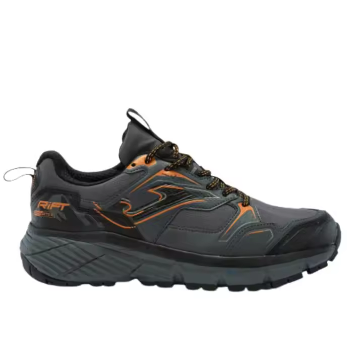 Zapatillas Trail Hombre  JOMA RIFT AISLATEX 2322. Gris-Naranja. - 1