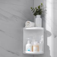 Estantería giratoria de 360 grados para baño, estante de esquina para inodoro y cocina, armario de almacenamiento multicapa - details 5