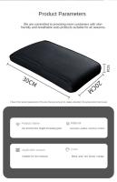 Nueva Funda De Muñeca De Cuero Genuino Amigable Con La Piel Para Coche Con Memoria De Algodón Para Universal Con Textura Avanzada - details 8