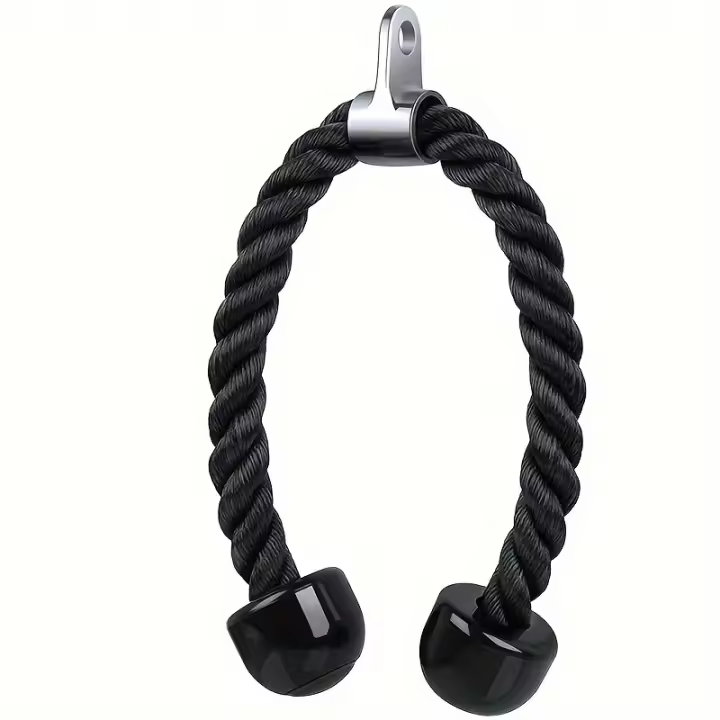 Banda De Resistencia Para Músculos De Los Brazos Tricep Rope Para Ejercicios De Push Pull Y down Para Body Building Y Entrenamiento De Fuerza (Doble Cabeza) - 1