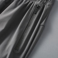 Pantalones Rectos De Running Para Hombre Verano Seda Helada Alta Calidad Secado Rápido Cintura Elástica Transpirable Deportes Al Aire Libre - details 12