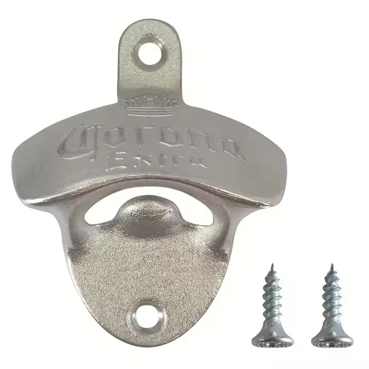 1/3PCS Coronita Extra Abrepuertas Montado En La Pared Con Tornillos Instalación Fácil Ideal Para Barra Y Cocina Hogar Gadgets Abrebotellas DIY - 1