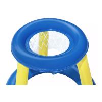 Juego de Baloncesto Hinchable - Pelota Hinchable Incluida - Juguetes para piscina niños - 61 cm | XHC BRICO - details 1