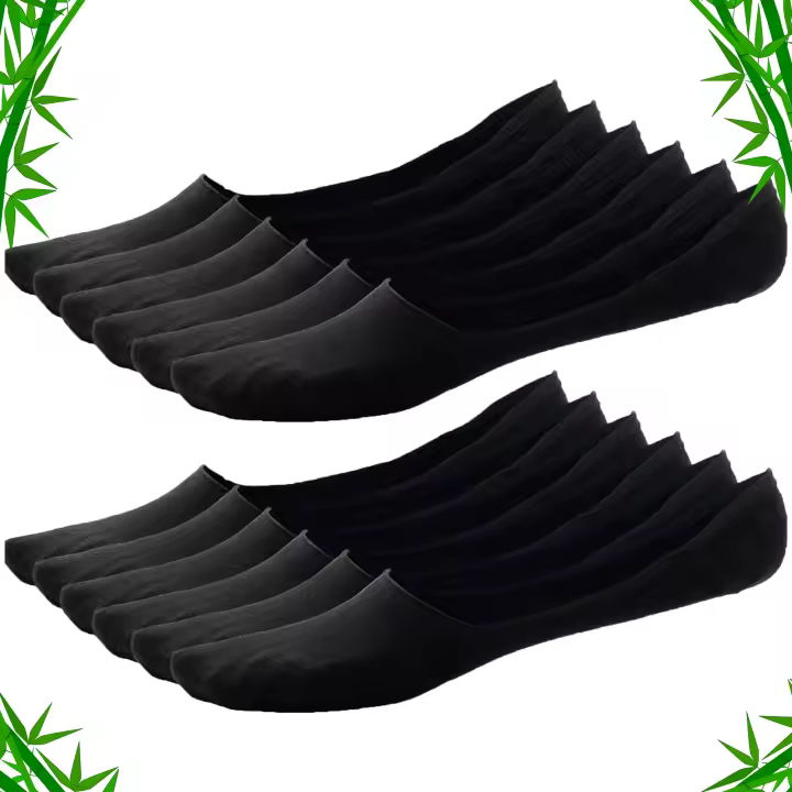 PROUTHS Calcetines Invisibles de Bambú para Mujer PACK DE 12 PARES - 1
