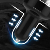 Transmisor FM Para Coche GC16 Modulador Inalámbrico Bluetooth Con Reproductor MP3 USB Doble Cargador Rápido QC3.0 Y Función Handsfree - details 14
