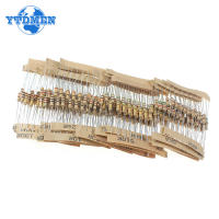 Kit De Resistentes De Película De Carbono 300/1000pcs 0.5W 1/2W 1R-3M 1R-10M Ohm Con Tolerancia De 5% Resistencia De Cuatro Anillos Coloridos - details 2