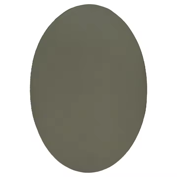 vidaXL Alfombra 'HUARTE' Verde Bosque Ovalada 140x200 cm - 1