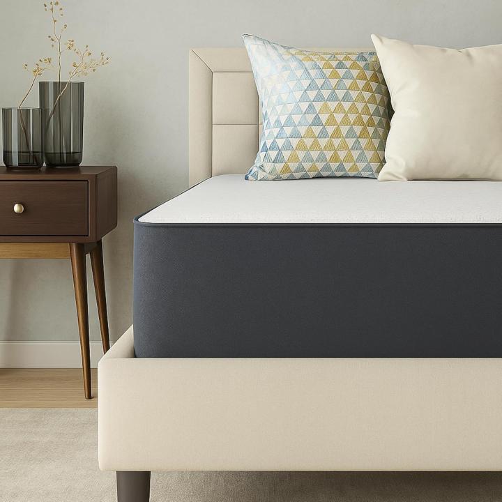 MICAMAMELLAMA | Colchon Visco Cool | Altura 28CM | Fabricado en España | Desenfundable y Lavable | Firmeza Media | Alta Densidad | Transpirable y Anatómico | Tratamiento Sanitized CertiPUR | Libera Puntos de Presion Cervical y Lumbar |  Hipoalergénico |