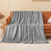 Manta de Lana para sofá - Manta de Cama, Manta de sofá Grande, Manta de Franela 150x210 cm, Súper Suave y Cálida - details 1