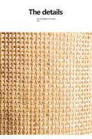 Lámpara De Pared De Rotura En Madera Tecido Para Sala De Estar Dormitorio Iluminación LED Tradicional Montaje En Pared - details 4
