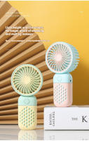 Ventilador de carga portátil para estudiantes, miniventrador USB pequeño de bolsillo con dibujos animados, novedad de 2024 - details 5