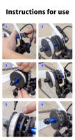 Herramienta De Reparación De Ciclismo Para Limpieza De Cadena De Bicicleta Montaña/Ruta Herramienta De Mantenimiento De Cadena De Bicicleta - details 8
