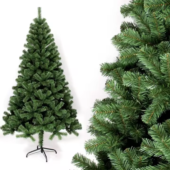 New Planet Home® Árbol de Navidad 'Boise' 'Praga' 'Seattle' | Pino de Navidad Verde Clásico | Decoración Navideña de Alta Calidad | Árboles de Navidad súper poblados | 90/120/150/180/210/240/300cm - 1
