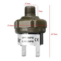 Interruptor De Presión Para Compresor De Aire 70-100/120-150PSI 1/8" NPT 12V/24V Para Bocina De Tren Equipamiento Eléctrico Para Compresores DC 12V/24V - details 1