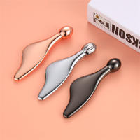 1PC Rodillo De Ojos En Metal Masajeador Para Crema De Ojos Herramienta De Masaje Facial Lifting Y Adelgazamiento Facial Cuidado Belleza - details 3