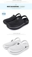 Zapatillas De Taconete Bajo Para Hombre Y Mujer Sandalias De Plataforma Cómodas Para Verano Uso En Jardín Playa Y Hogar Material EVA - details 21