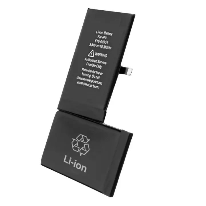 Batería compatible con iPhone X ⋆ Válida para todos los APN ⋆ Capacidad 2716 mAh ⋆ Repuesto fiable ⋆ Larga duración ⋆ Carga estable y segura ⋆ Compatible con iOS ⋆ Envío desde España - 1