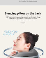 Almohada De Cuello Multifuncional En Forma De U De Espuma Suave De Reacción Lenta Para Viajes Y Sueño Almohada De Masaje Para La Salud Del Cuello - details 6
