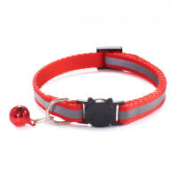 Collar Reflectante Para Gatos Ajustable De 9 Colores Con Bola De Cuerda Seguridad Elástica Material Suave Collar De Cuello Con Anillo Y Collarín Para Mascotas - details 8