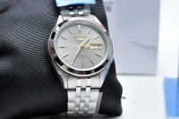 Reloj Automático Hombre Seiko 5 SNKL19K1 dial gris correa acero - details 1