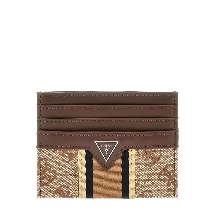Tarjetero Guess Marrón Logo Peony Madrid Case SMMASTLEA25-BBO - 1