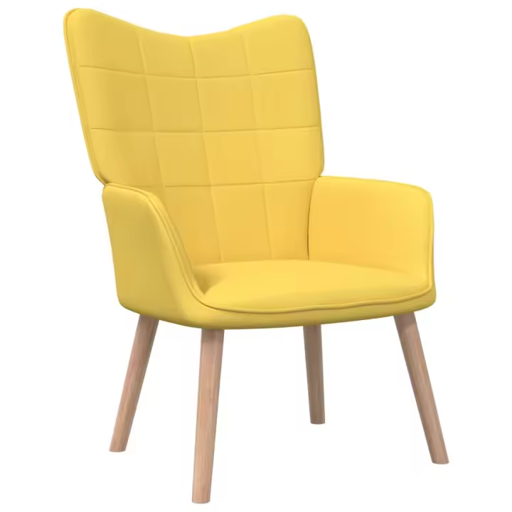 vidaXL Sillón de relax con reposapiés de tela Gris claro, Gris oscuro, Crema Sillon Dormitorio Sillon Comodos Silla Relax Sillón Sofá - 1