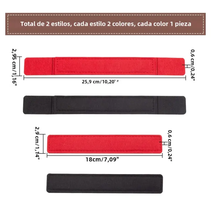4pcs Esponja De Base Para Bolso WOC Con Alas 2 Colores Rectángulo 10.2/7.1 Pulgadas Para Funda De Bolsillo Y Bolso De Mano - 1