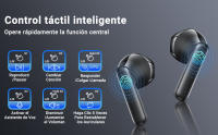 Auriculares Inalámbricos, 2025 Auriculares Bluetooth 5.3, 4 Micrófonos de Alta Definición, Reducción de Ruido ENC, Pantalla LED, 40 Horas Reproducción,IPX7 Impermeable - details 4