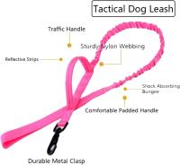 Collar Pesado Para Perros Con Manija Resistente Y Reflejante Para Entrenamiento Caminatas O Caza Adecuado Para Grandes Razas - details 16