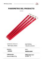 Widesea 4pc/set Palos De Tenda Para Suelo De Nieve Dura Accesorios De Exterior Equipamiento De Refugio Para Senderismo Y Camping - details 1