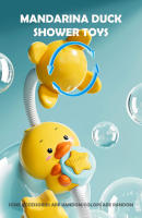 Juguete De Baño Interactivo Delfín Para Niños Juguetes Sensoriales De Agua Divertido Regalo Para Bebés De 1 a 3 Años Material ABS - details 0