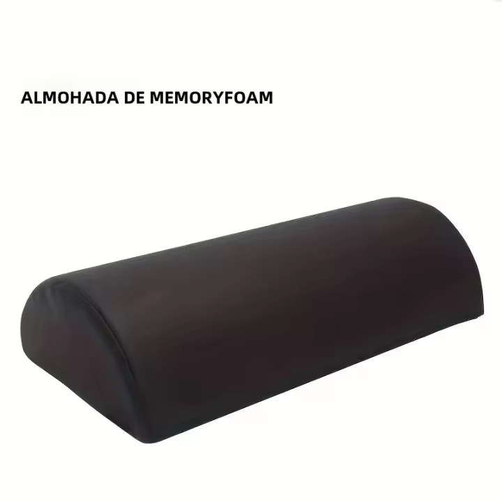 1pc Ergonómico Soporte De Pies Para Escritorio Oficina Con Cubierta Lavable Esponja Soporte De Pies Rocker Material Poliéster 100% - 1