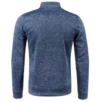 Chaqueta Casual Para Hombres Con Cierre De Cremallera Y Cuello Erguido Sudadera De Calle Exterior Abrigo De Manga Larga Ropa De Hombres M-4XL - details 8